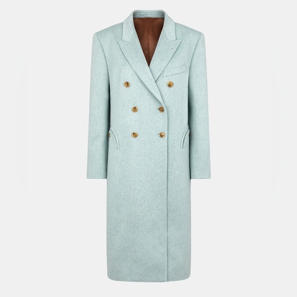Blaze Milano ARYA wool overcoat, aqua - Picture 2 of 16
